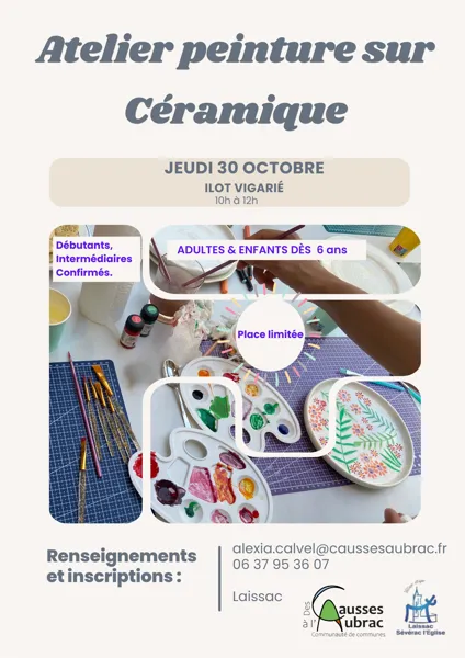 Atelier Peinture céramique