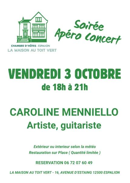 Soirée Apéro Concert