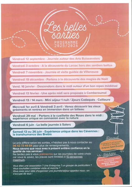 Les belles sorties à Laissac