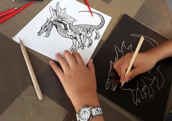 Visite/atelier à 4 mains (4-6 ans) : 