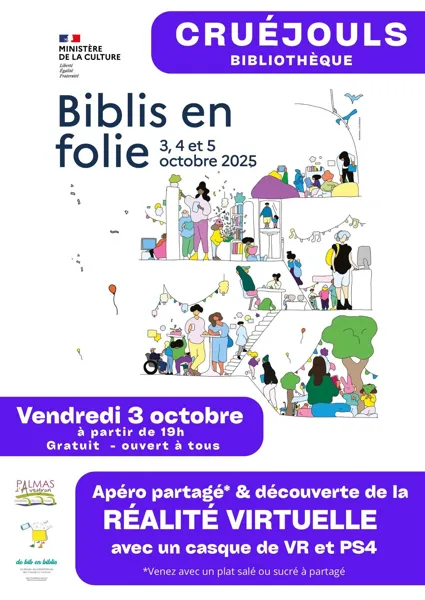 Apéro partagé & Découverte de Réalité Virtuelle à Cruéjouls