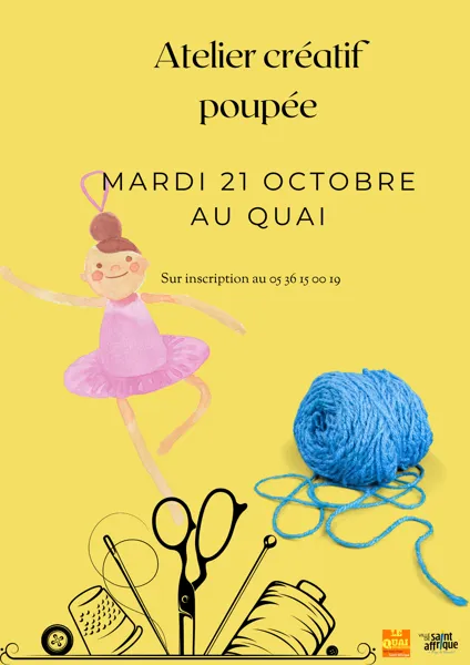 Atelier créatif poupée