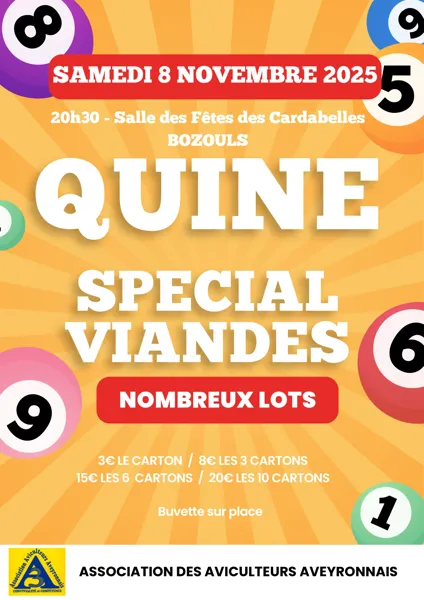 Loto-quine des Aviculteurs