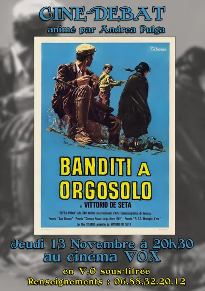 Ciné-débat : Banditi a Orgosolo