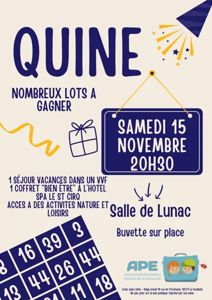 Quine de l'APE