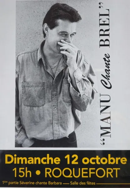 Concert : MANU chante BREL