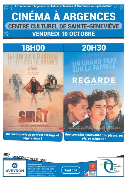 Cinéma à Sainte-Geneviève-sur-Argence