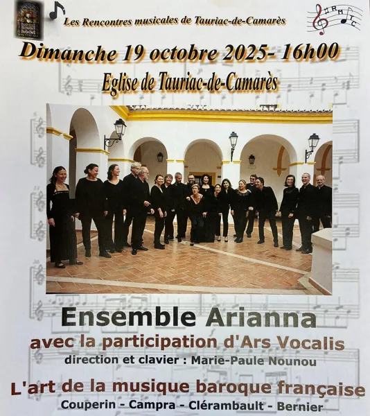 Concert musique baroque avec Arianna