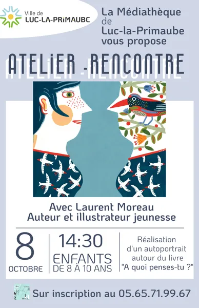 Atelier avec Laurent Moreau 8-10 ans