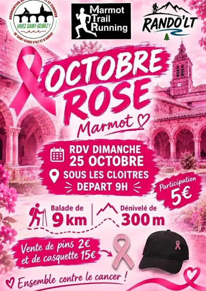 Octobre Rose à St Geniez d'Olt
