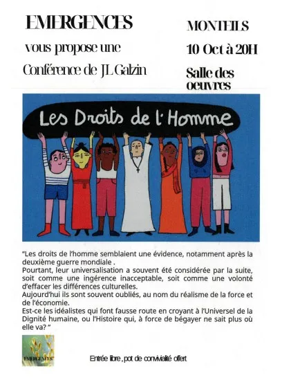 Conférence : Les Droits de l'Homme