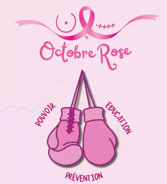 Octobre Rose - Sensibilisation et prévention sur le marché
