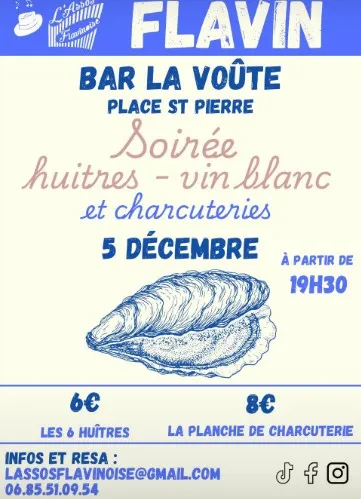 Huîtres et Vin blanc, Charcuteries