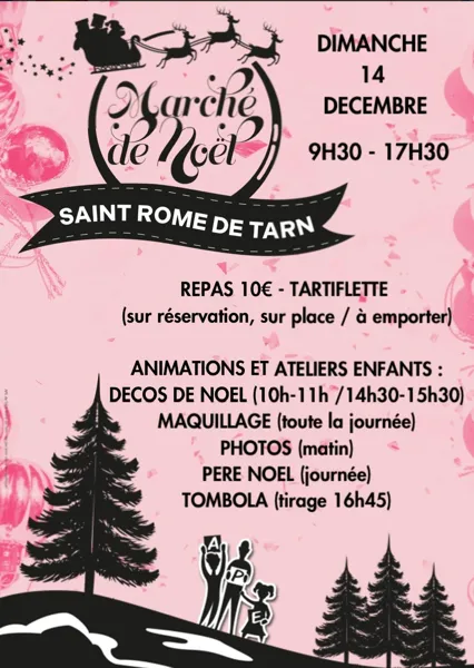 Marché de Noël à Saint-Rome de Tarn