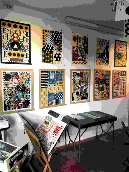 Exposition : sérigraphie d'Orélien Venchiarutti - Hors Loge
