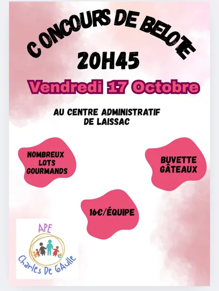 Concours de Belote à Laissac