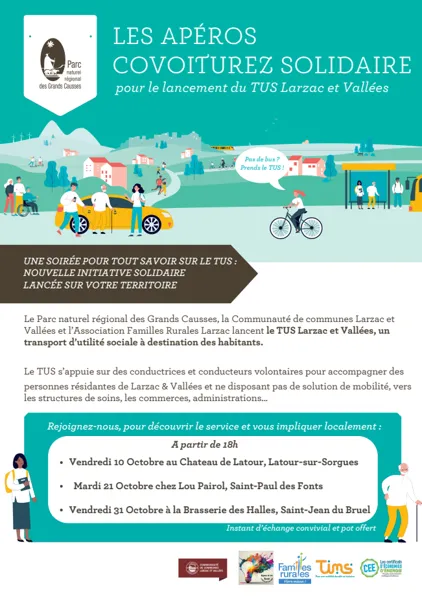 Apéro TUS - Transport d'Utilité Publique