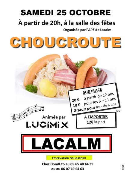 Choucroute dansante