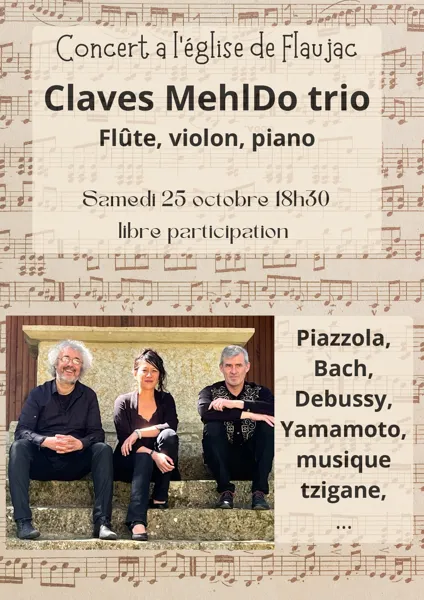 Concert à l'église de Flaujac