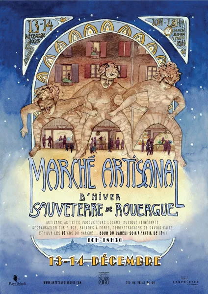 Marché artisanal d'hiver