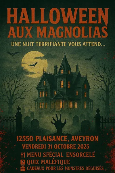 Soirée Halloween au Magnolias
