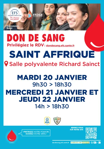 Collecte d'Hiver : Don de Sang