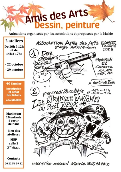 Ateliers Dessin & Peinture