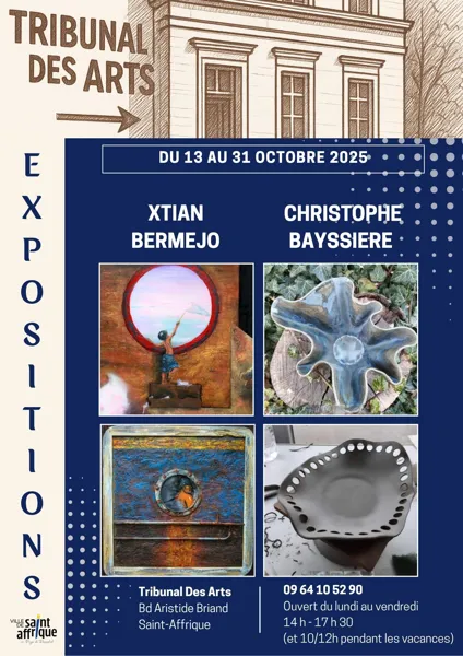 Exposition : Xtian Berméjo et Christophe Bayssiere