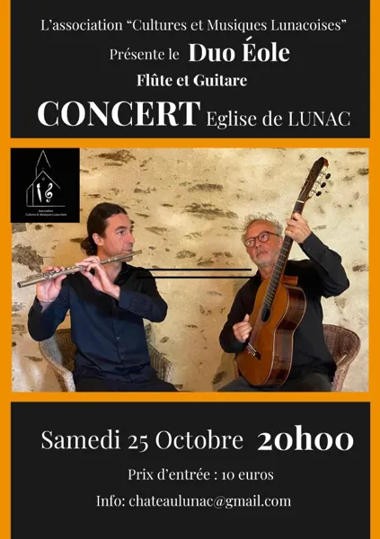 Concert à l'église de Lunac