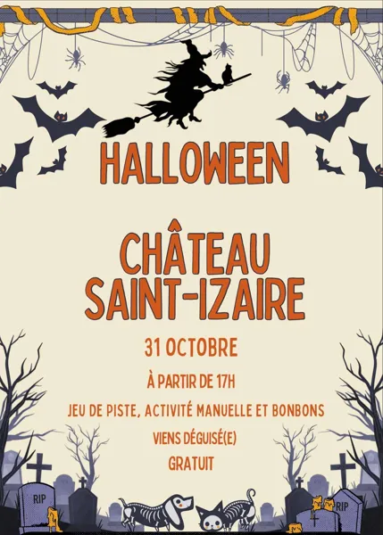 Soirée Halloween au château