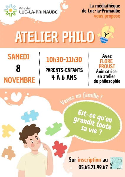 Atelier Philo parents-enfants