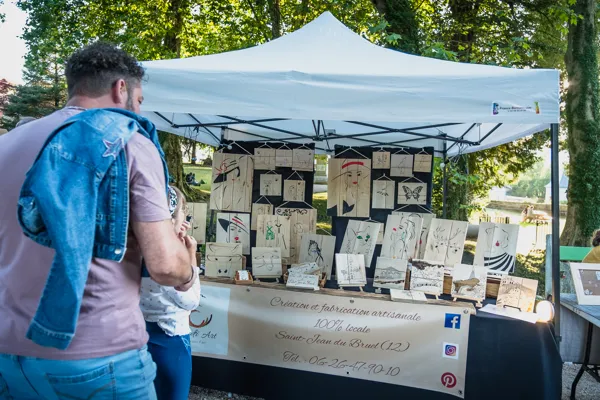 Stand, ©V. Govignon - OT Larzac Vallées