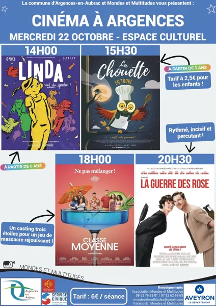 Cinéma à Sainte-Geneviève-sur-Argence