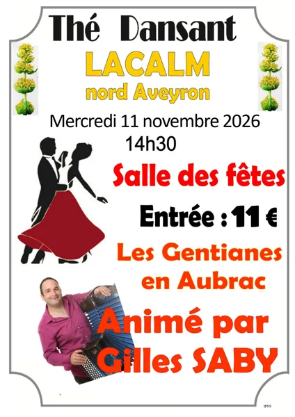 Thé dansant à Lacalm