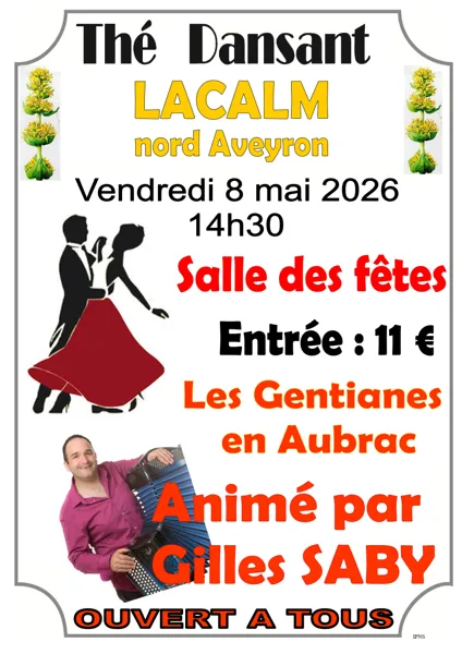 Thé dansant à Lacalm
