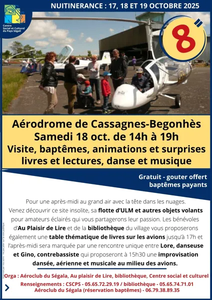 Visite, baptêmes, animations, surprises, livres, lectures, danse et musique