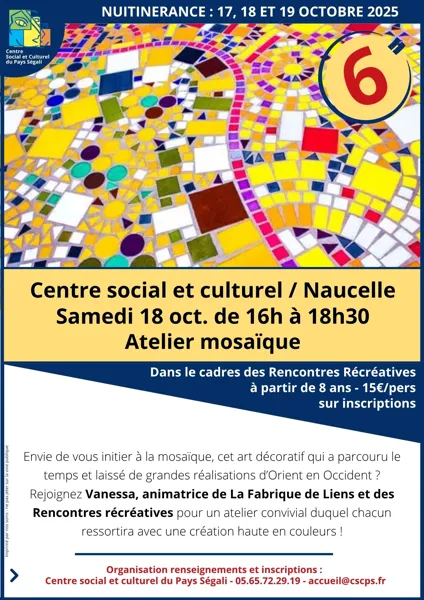 Atelier mosaïque
