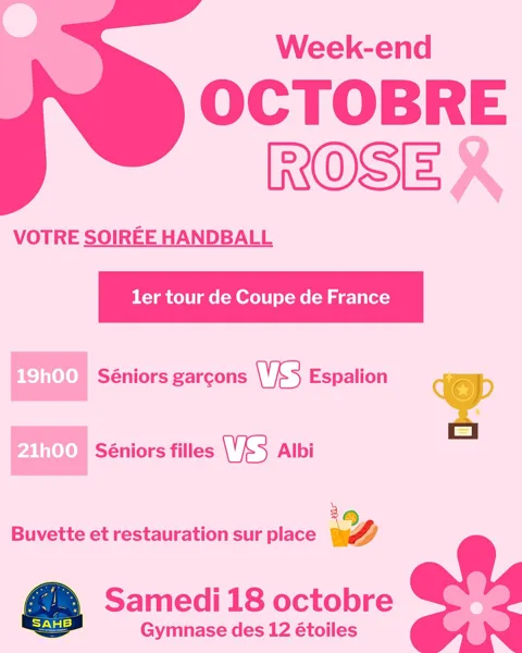 Matchs Handball du week-end