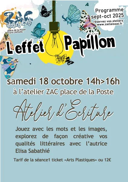 Atelier d'Ecriture à Laissac