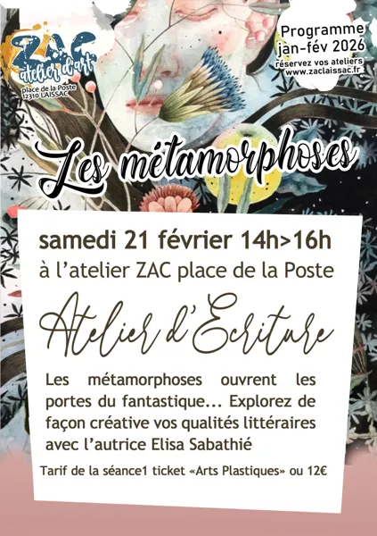 Atelier d'Ecriture à Laissac