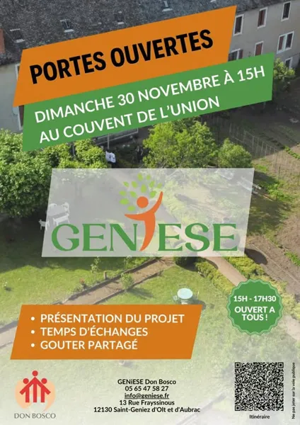 Portes Ouvertes du Couvent de l'Union à Saint Geniez d'Olt