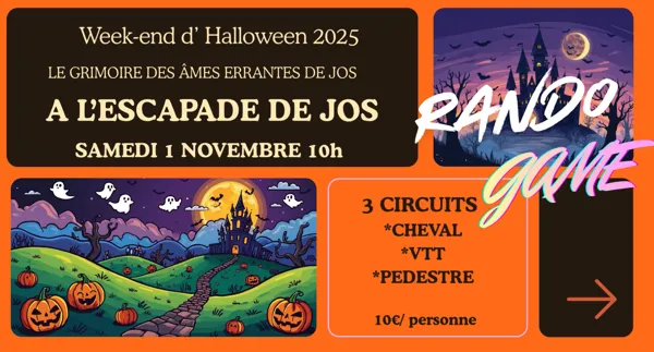 Le Grimoire des Âmes Errantes de Jos - Week-end d'Halloween