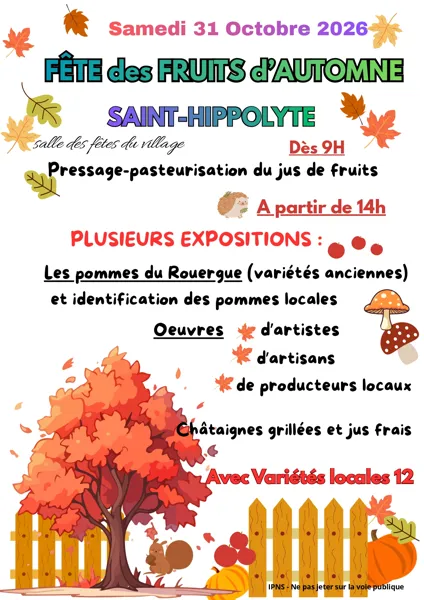 Fête des fruits d'automne