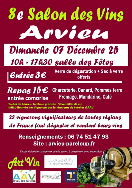 ART'VIN 8ème Rencontre des vins de vignerons vinificateurs