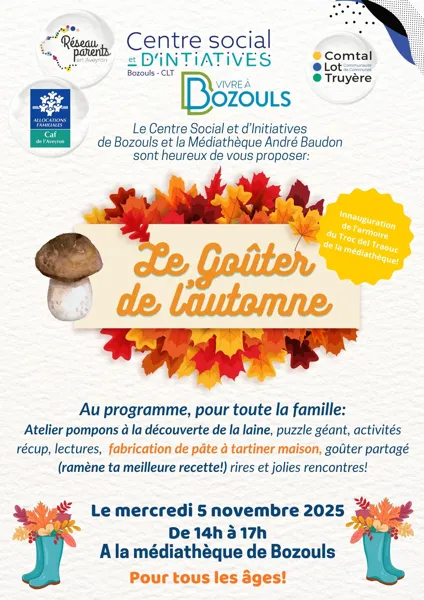 Le goûter de l'automne