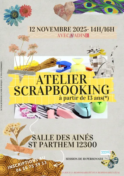 Atelier scrapbooking