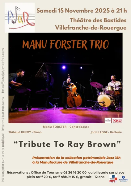 Manu Forster Trio : 
