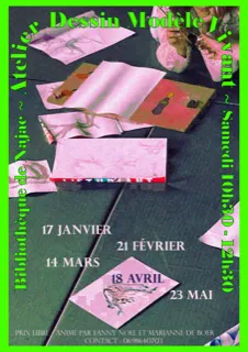 Atelier Dessin Modèle Vivant