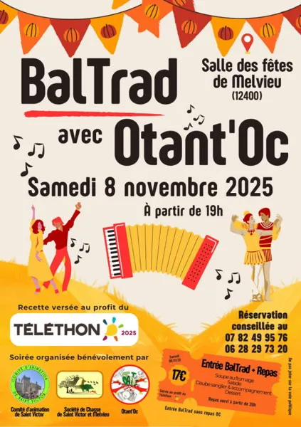 BalTrad au profit du Téléthon