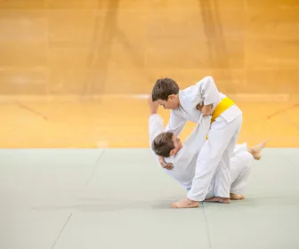 Combat de judo - Manche 1 du challenge Michel-Rohi